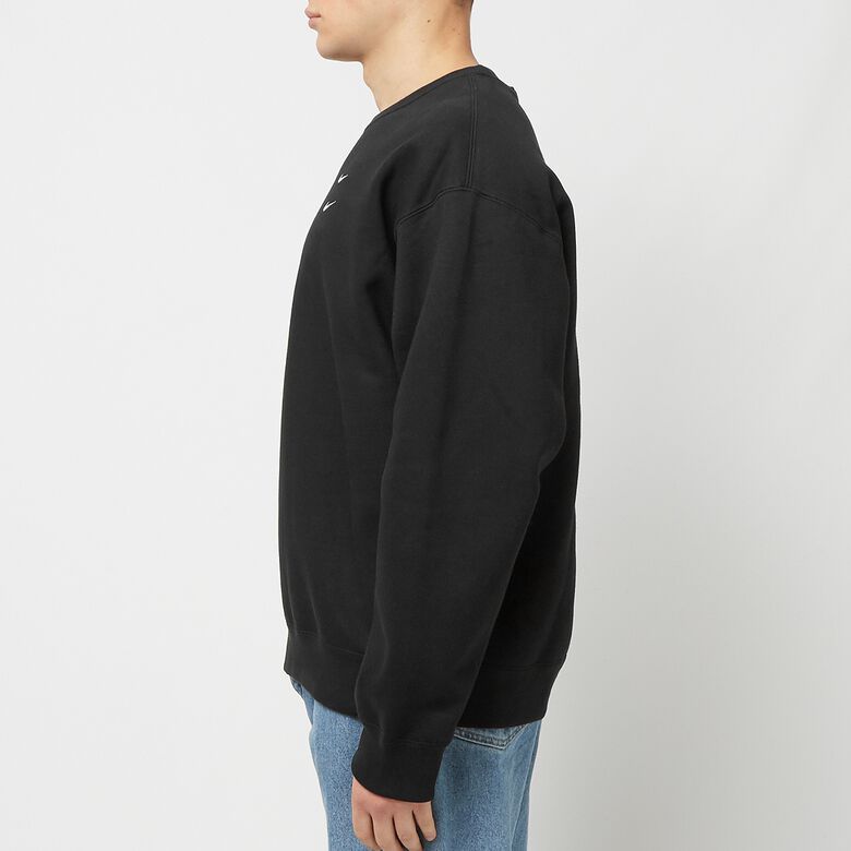 NIKE Solo Swoosh Fleece Crew black/white
