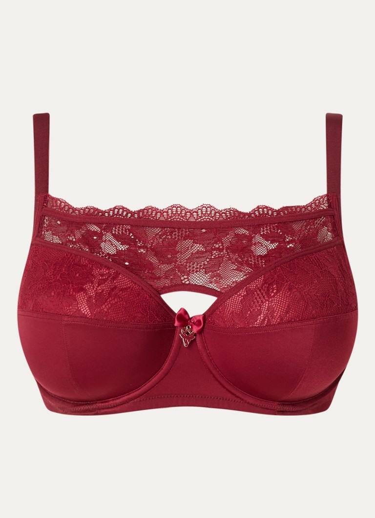 Marlies Dekkers Carita balconette krūšturis ar mežģīnēm