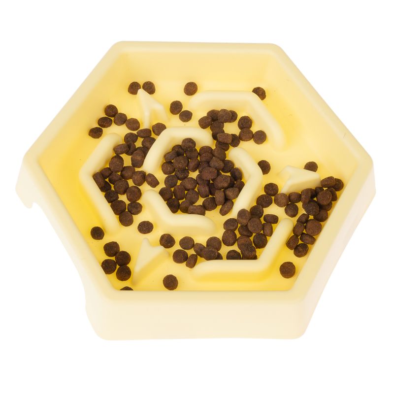 TIAKI Slow Feeder Yellow Hexagon zu TOP-Preisen
