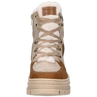 Rieker Schnür Boots in beige
