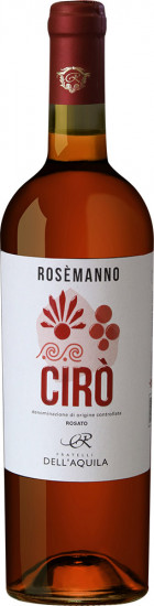 2022 Rosemanno Cirò Rosato DOC trocken - Azienda Vinicola F.lli Dell'Aquila