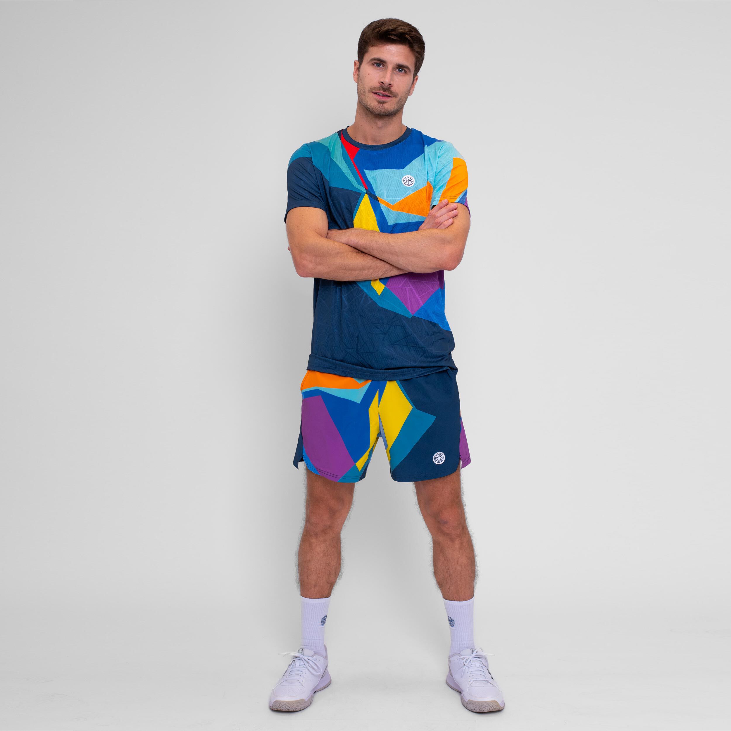 Twiggy T-Shirt Herren - Dunkelblau, Mehrfarbig