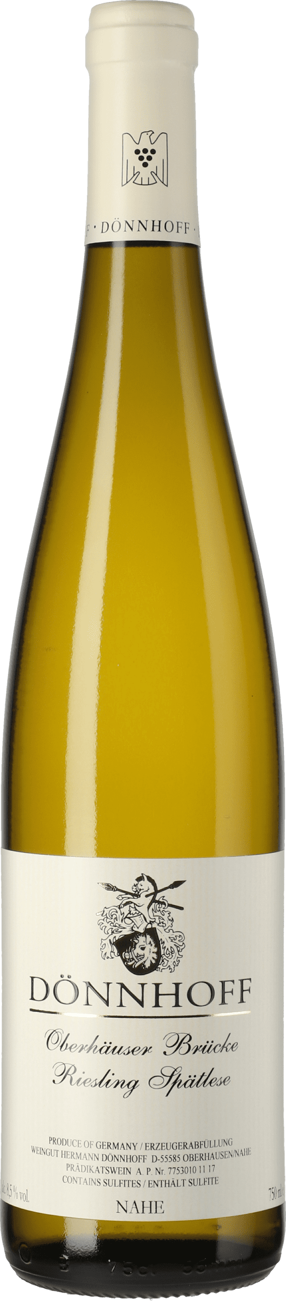Dönnhoff: Riesling Oberhäuser Brücke Spätlese 2022