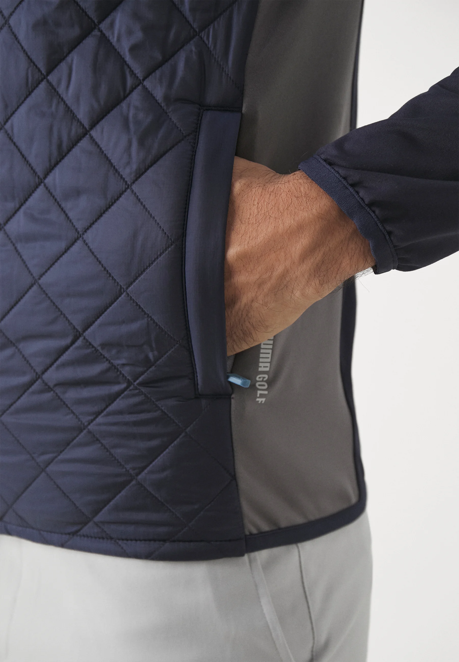 Puma Golf FROST QUILTED JACKET - Chaqueta para exteriores