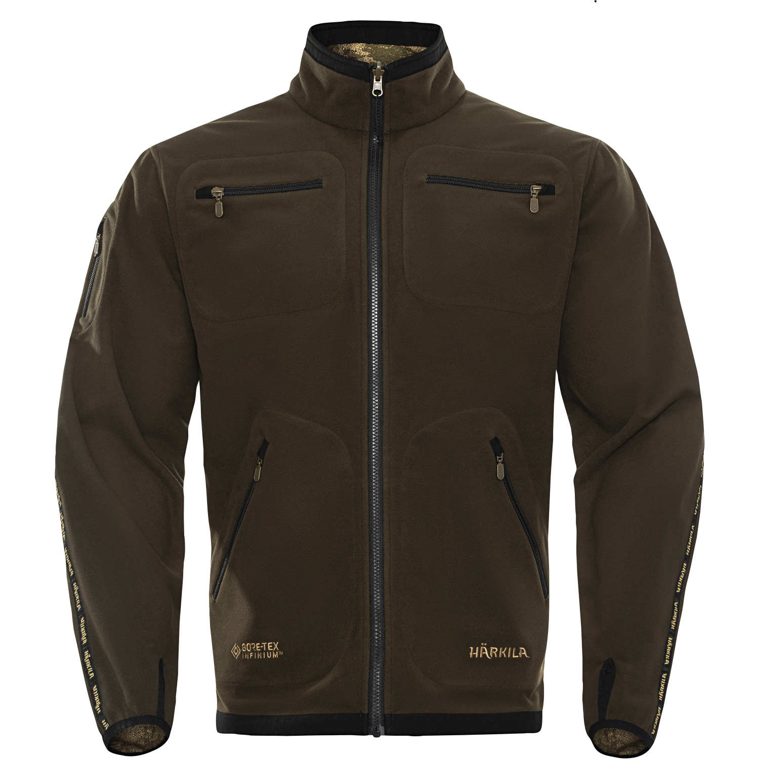 Härkila Herren Wendejacke Kamko (camouflage/braun)