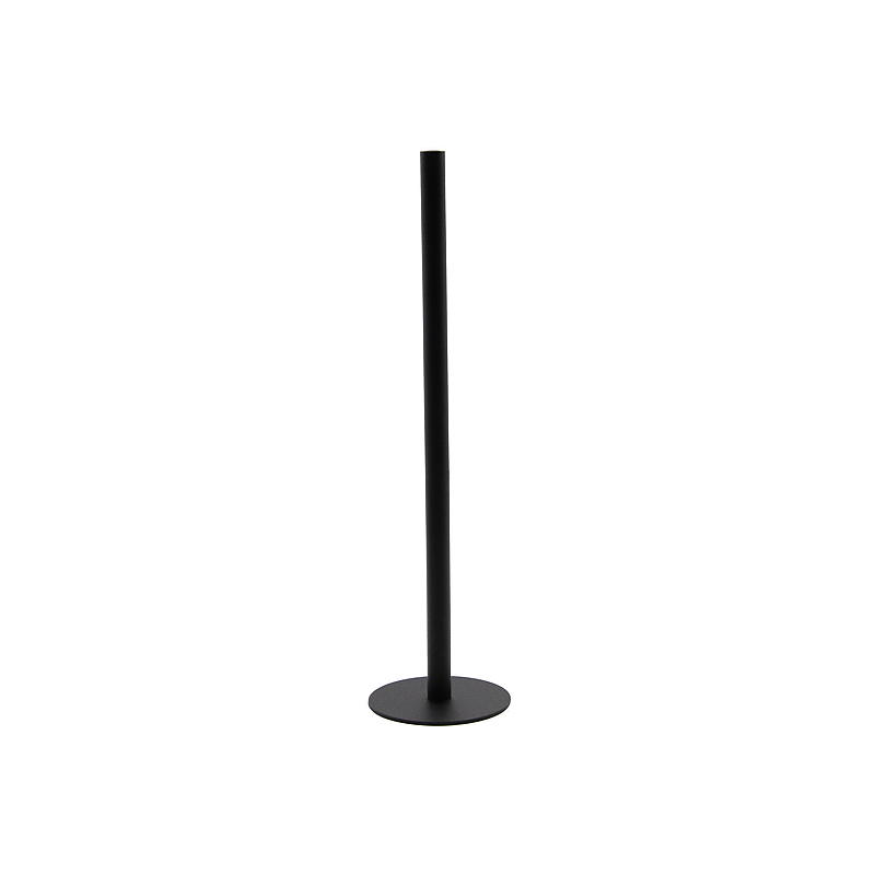 Home Kronelysholder 15 x 50 cm metall frost sort