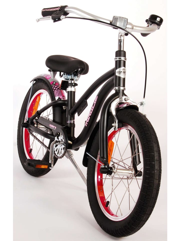 Volare Kinderfahrrad Miracle Cruiser Mädchen 16 Zoll Kinderrad in Mattschwarz 4 Jahre günstig kaufen onesize