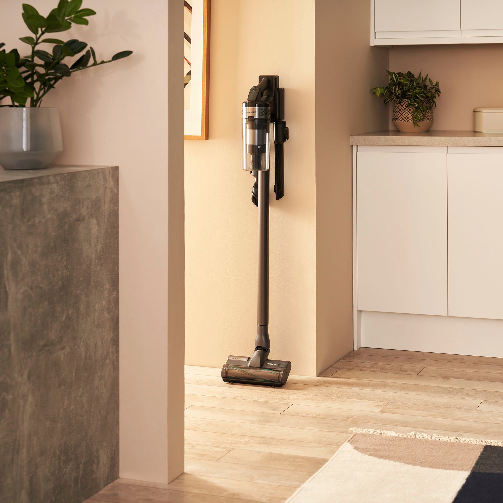 Samsung Akku-Handstaubsauger Jet 75E PetPRO, VS20B75BGR1/WD, 550 W, beutellos, Staubbehälter EasyClean, komplett auswaschbar