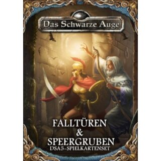 DSA5 Spielkartenset Falltüren & Speergruben (DE)