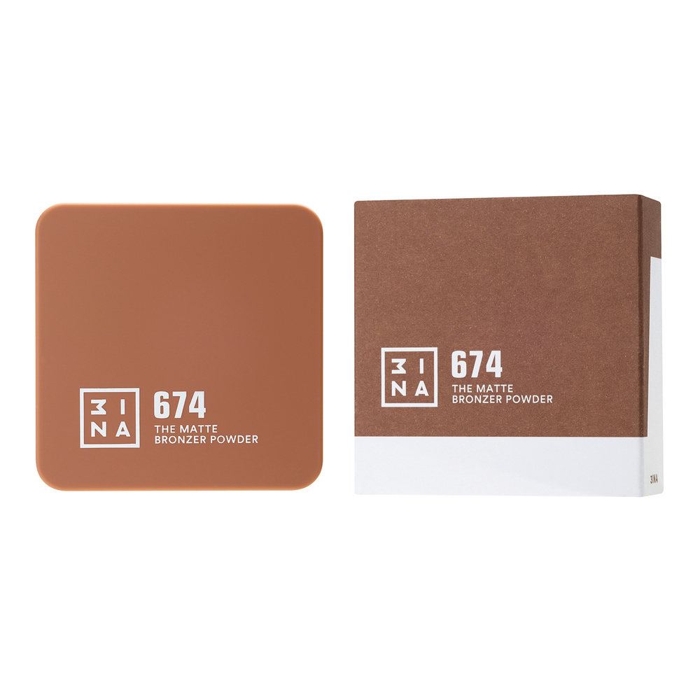 3ina The Bronzer Powder 674 Poudre Bronzante