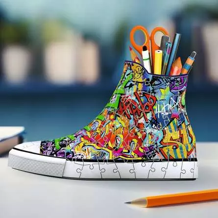 3D Puzzle Sneaker Graffiti