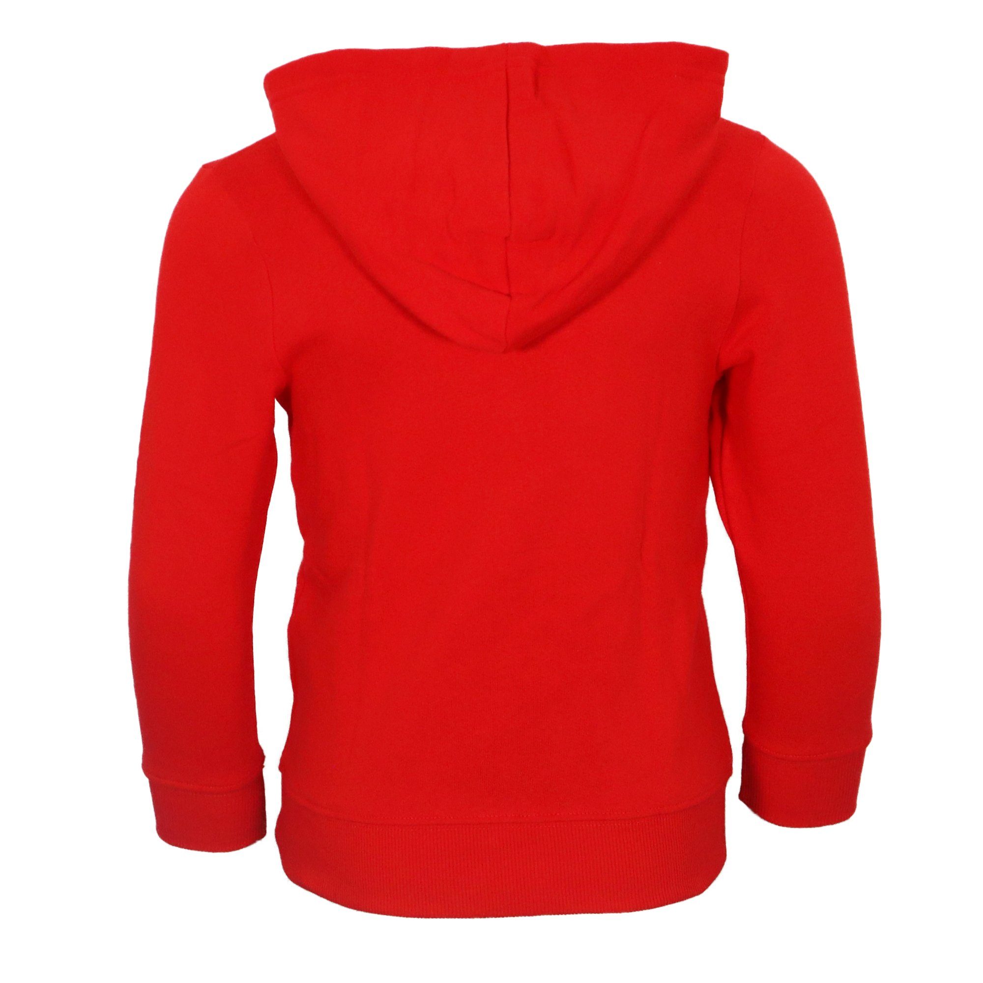 Super Mario Hoodie Super Mario Luigi Yoshi Kinder Jungen Kapuzen Pullover Pulli Gr. 104 bis 140, 100% Baumwolle