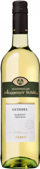 2022 Gutedel Kabinett trocken - Winzerkeller Auggener Schäf