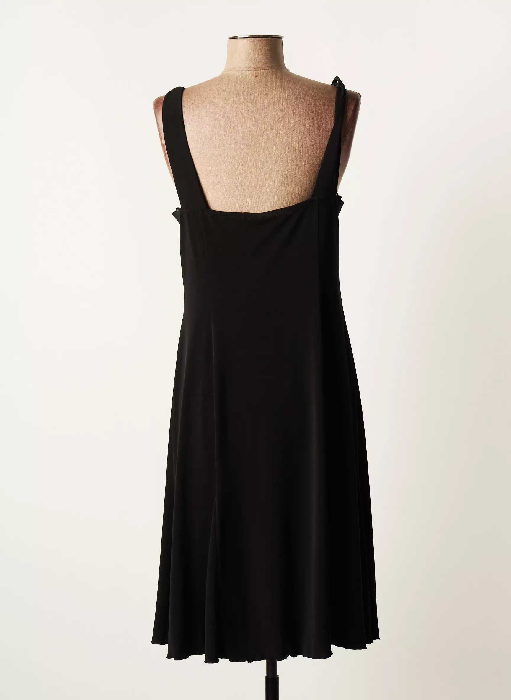 Initiative Robes Mi Longues Femme couleur noir