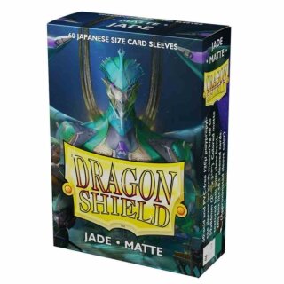 Dragon Shield Japanese Matte Sleeves - Jade (60)