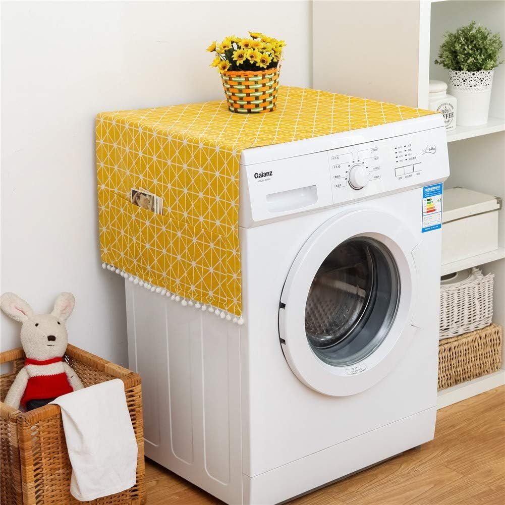 FELIXLEO Wäschespinne-Schutzhülle Waschmaschine Staubdichte Abdeckung Mit Aufbewahrungstasche 55*130 CM