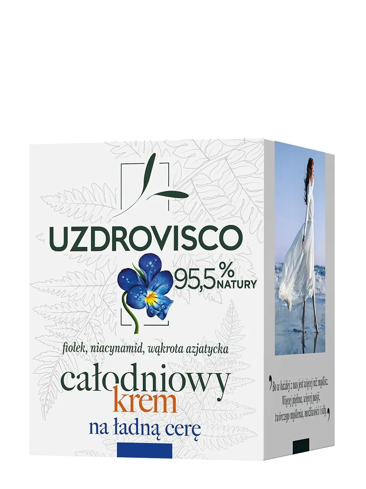 Uzdrovisco Violet dagcrème voor een mooie huid