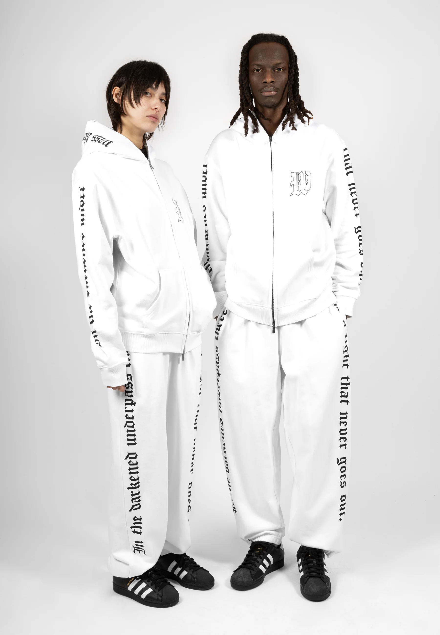 Wasted Paris HOODIE FULL ZIP MERCY UNISEX - Sudadera con cremallera