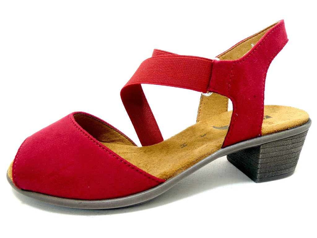 JENNY Komfort Sandalen rot