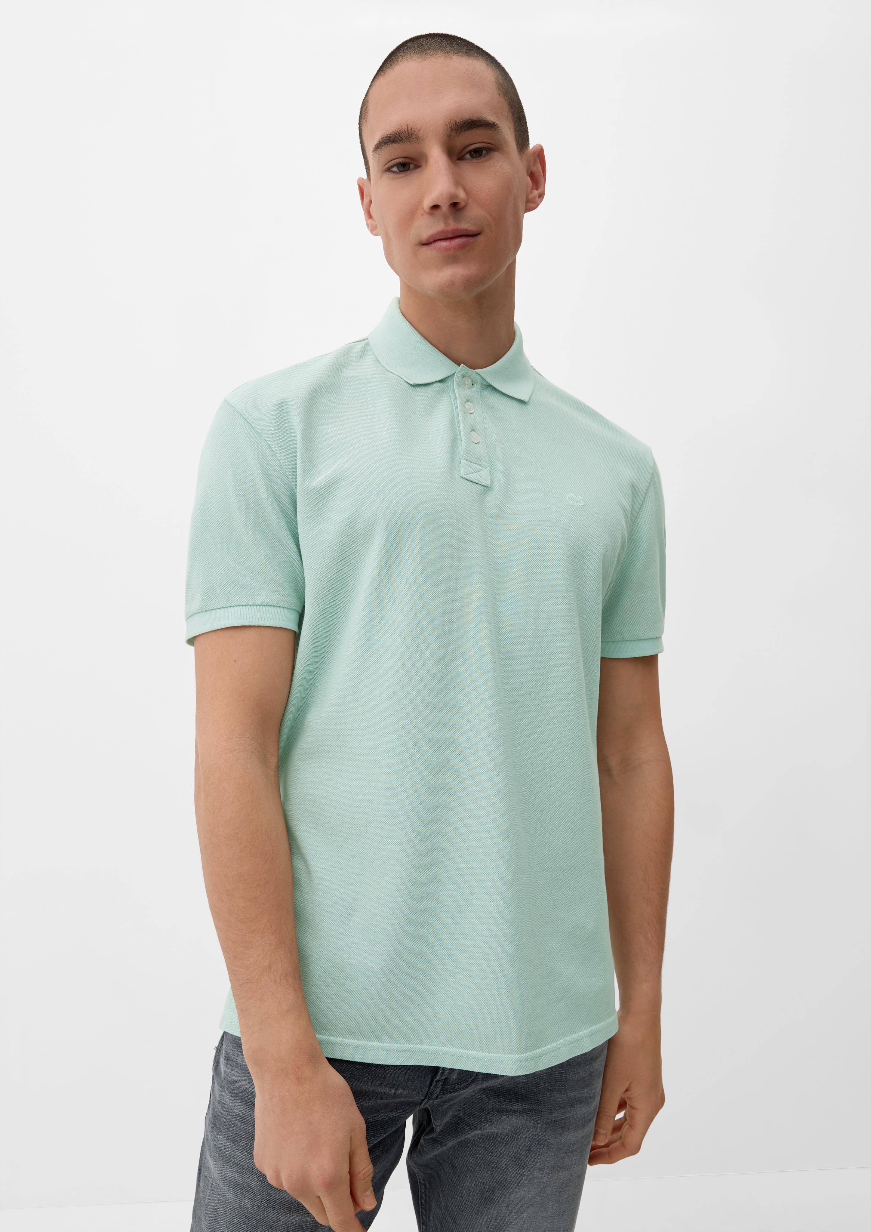 Poloshirt aus Baumwoll-Piqué  2127253-61L0