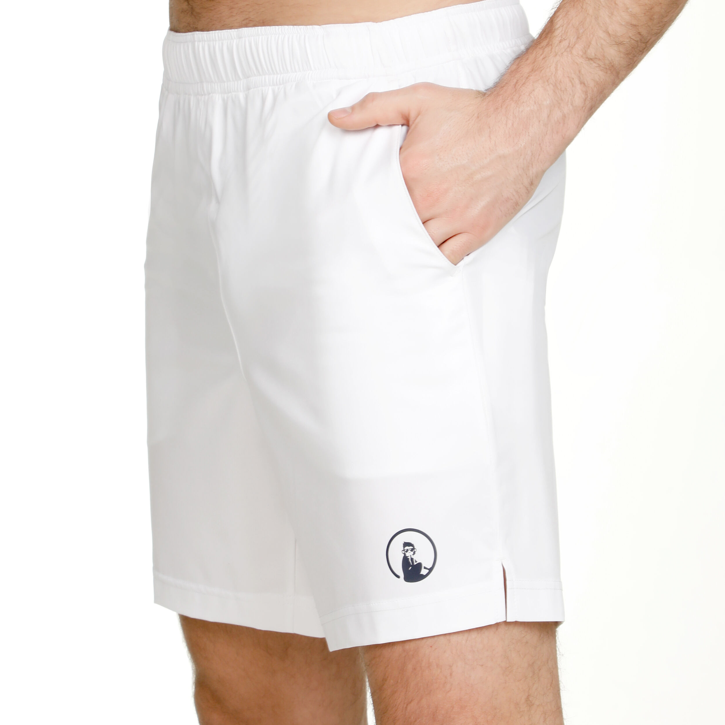 Smash 2.0 Shorts Herren - Weiß, Dunkelblau