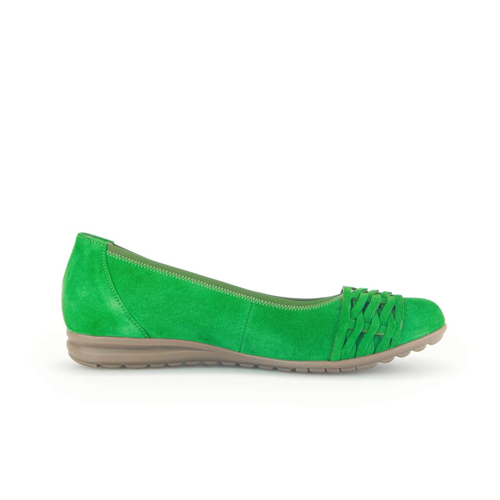 Gabor comfort Eleganter Ballerina grün