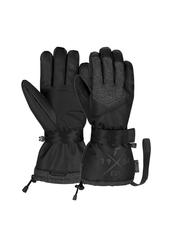 Reusch Skihandschuhe Baseplate R-TEX® XT in 7721 black/black melange günstig kaufen