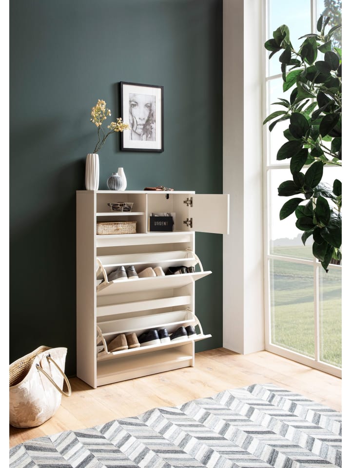 KADIMA DESIGN Schuhschrank 71x110x24 cm Schuhkipper Geschlossen, Schuhkommode günstig kaufen onesize