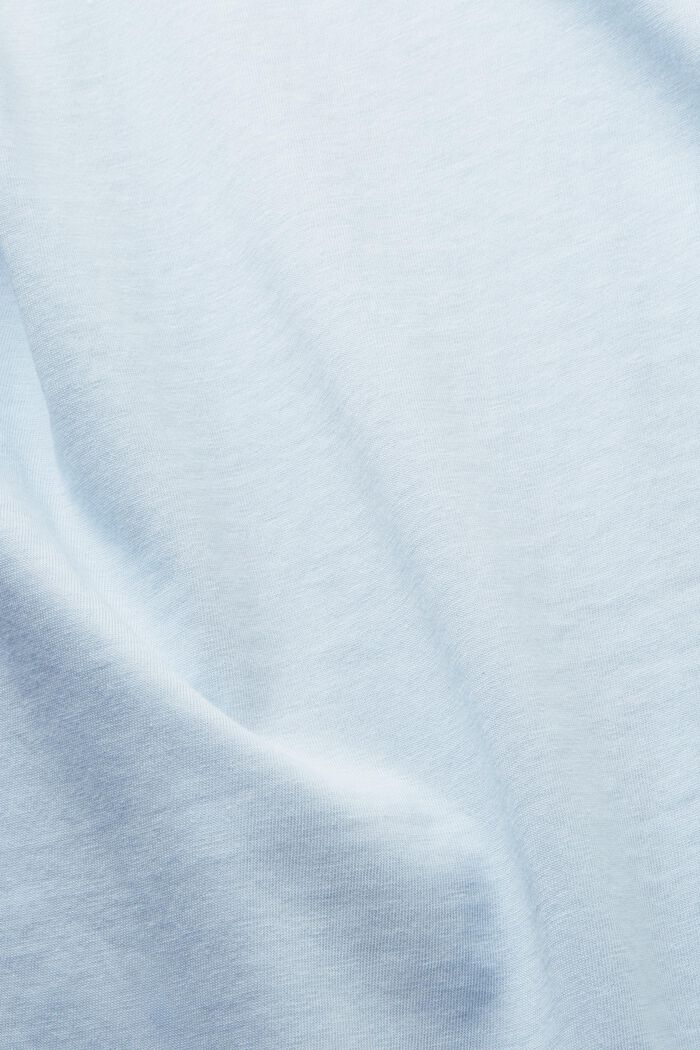 Jersey-T-Shirt mit Print hinten, 100 % Baumwolle