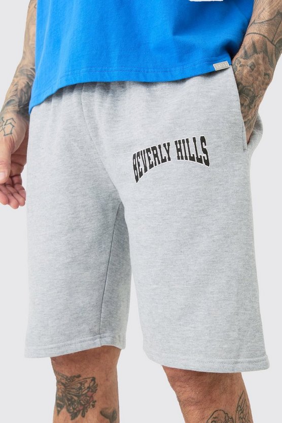 Tall lockere Jersey-Shorts