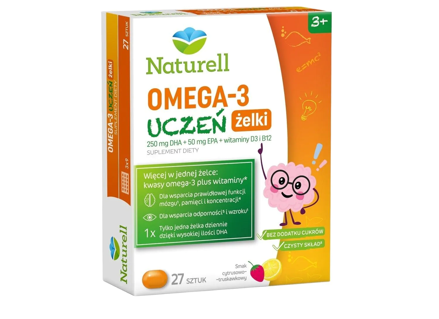 Naturell Omega 3 Student Jellies