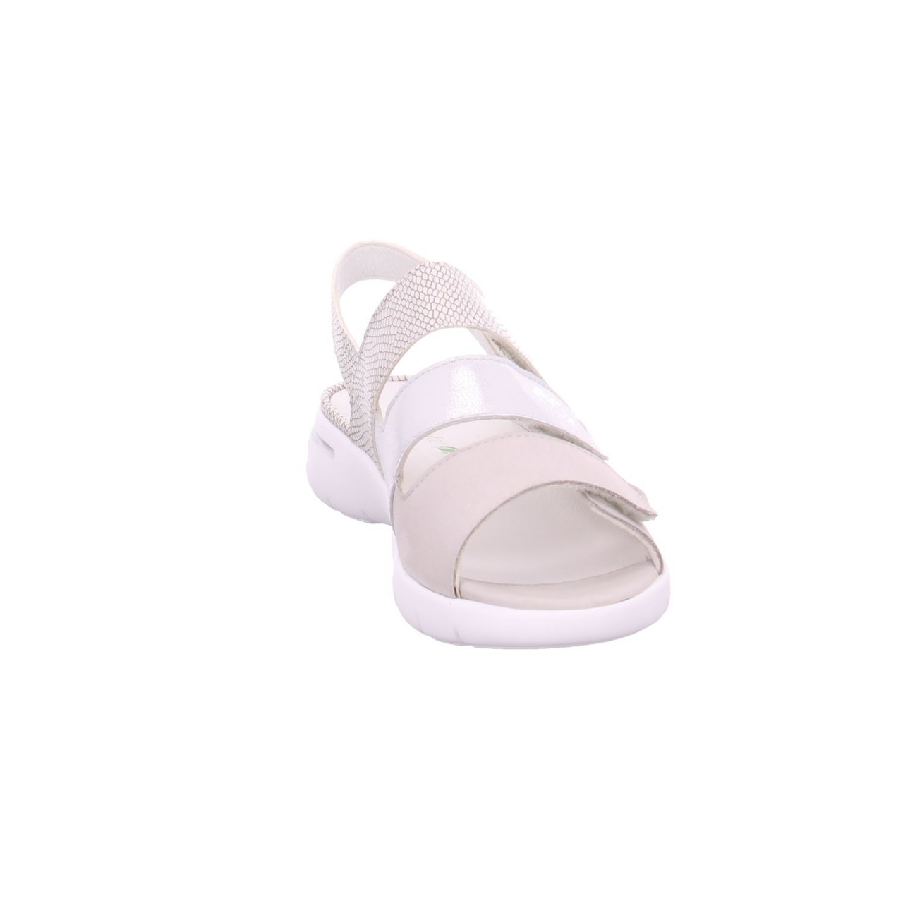 WALDLÄUFER Komfort Sandalen silber