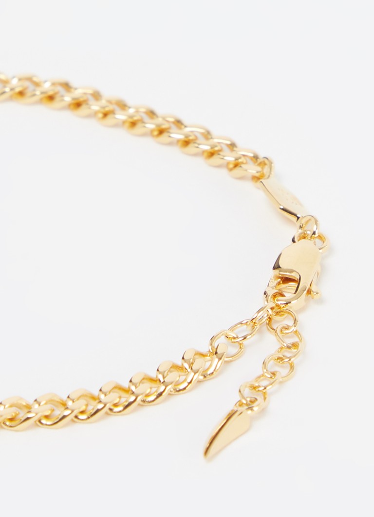 Missoma Birthstone bracelet February gold-plated