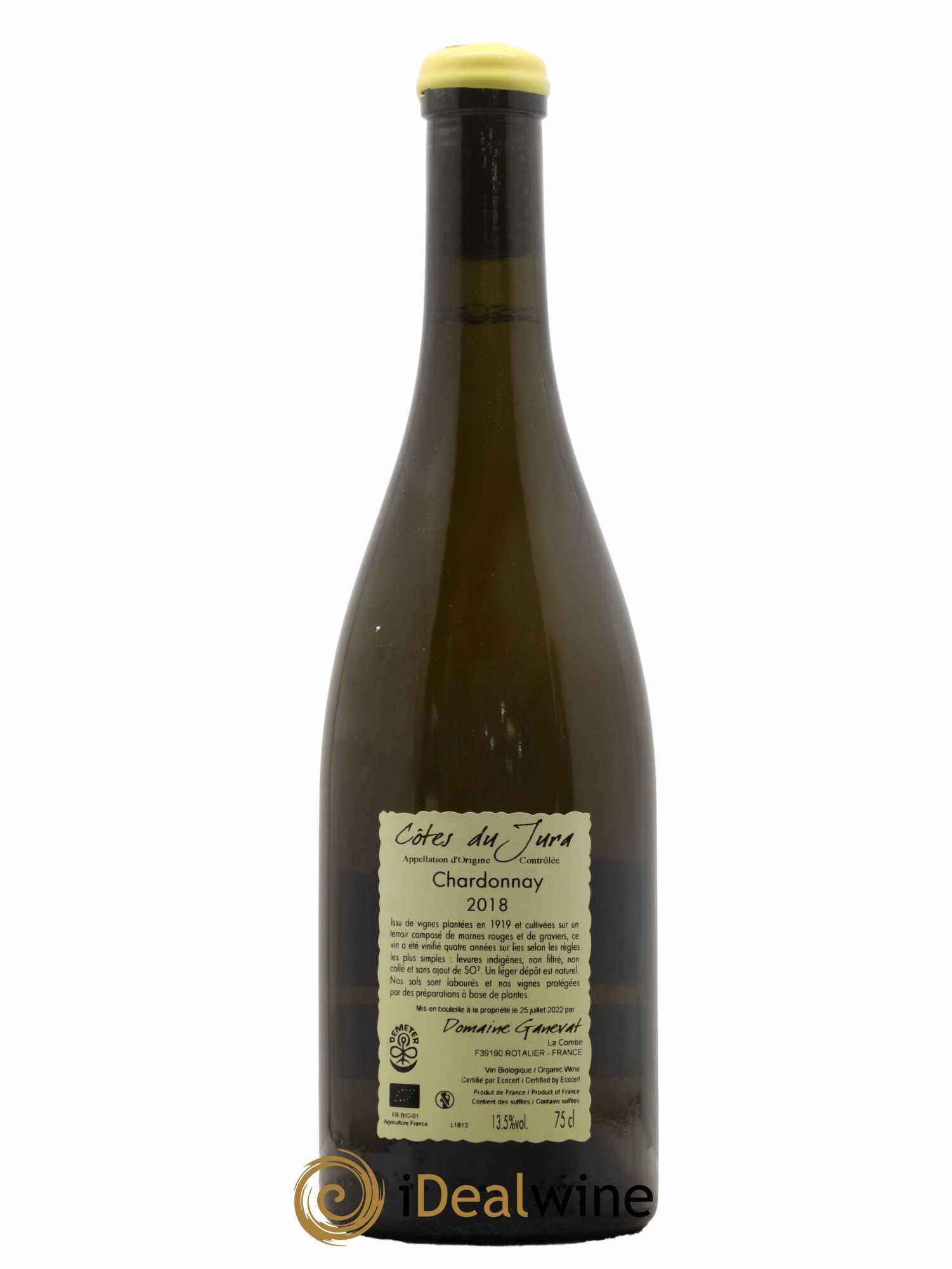 Côtes du Jura Les Grands Teppes Vieilles Vignes Jean-François Ganevat (Domaine)  2018 - Lot de 1 Bouteille