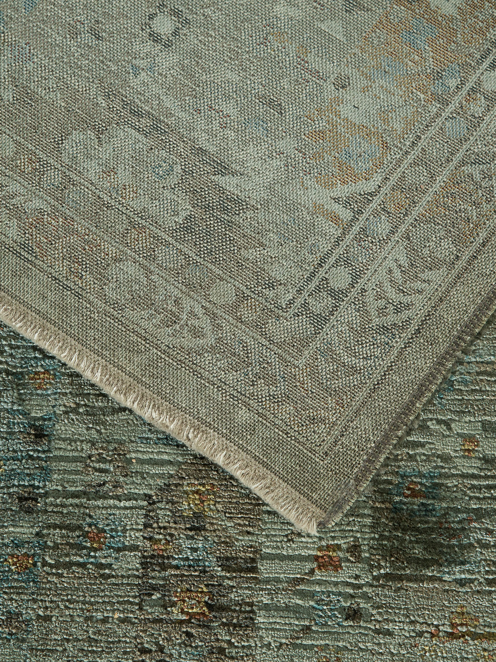 Saldala Vintage-Teppich, Dark-Green