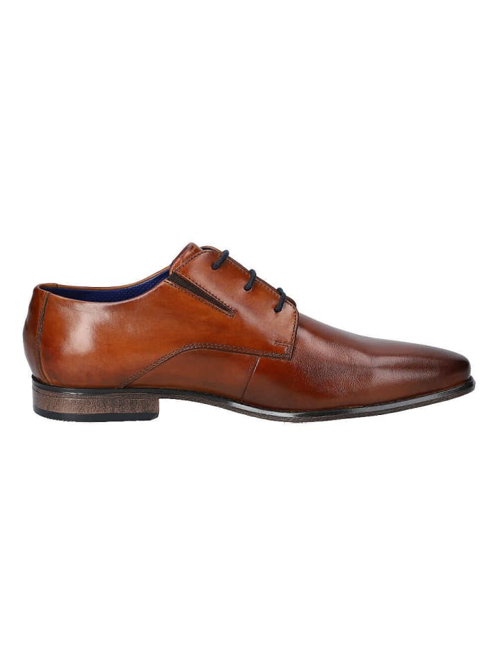 Bugatti Halbschuhe 960 in cognac günstig kaufen 40