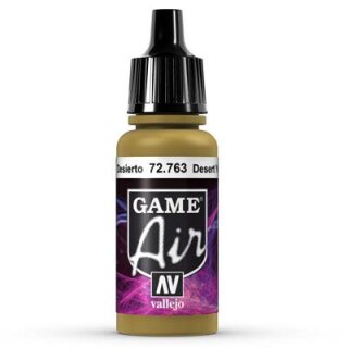 Vallejo Game Air 763 Desert Yellow (17 ml)