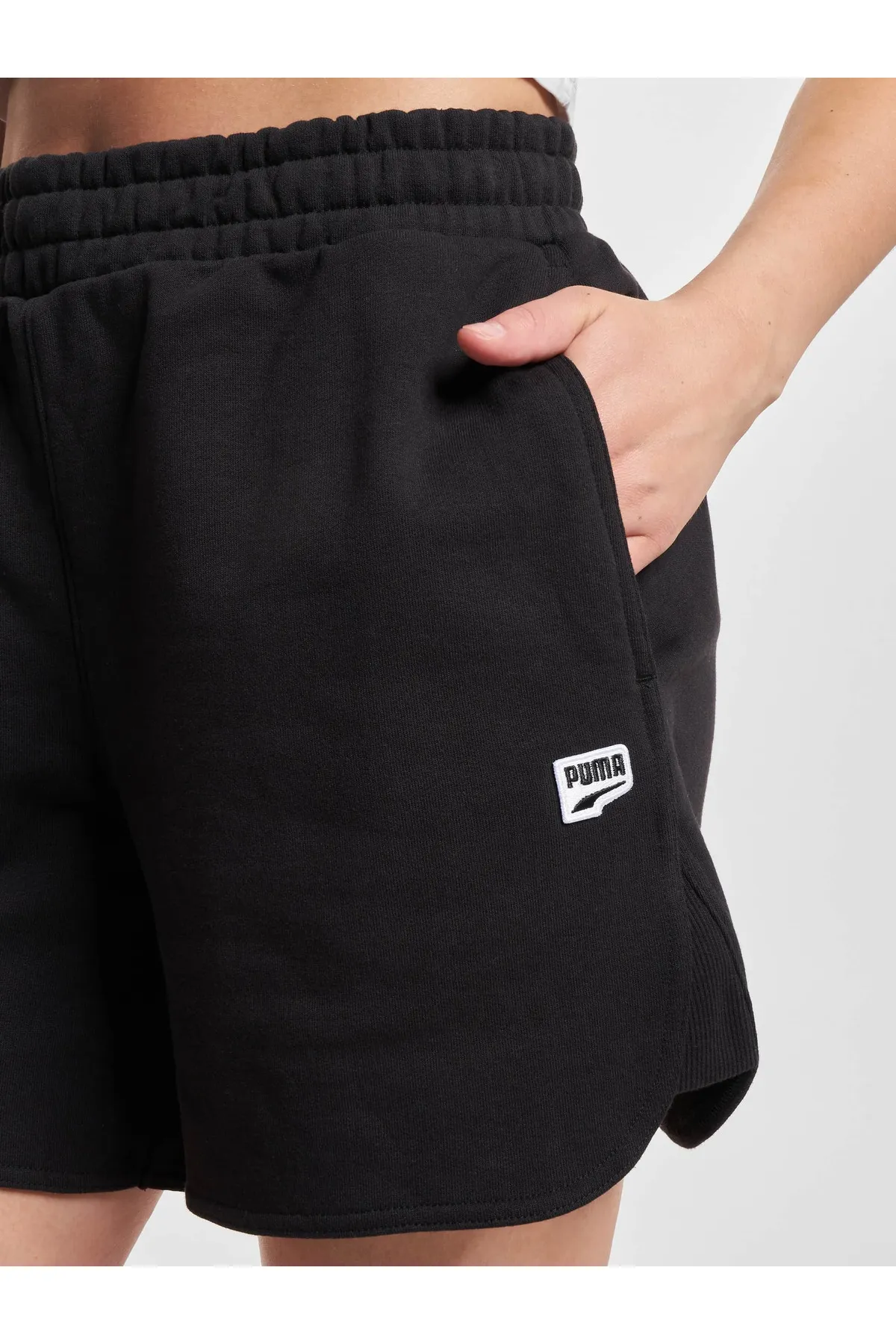 Puma  Kurze Sporthose - Schwarz - Hoher Bund
