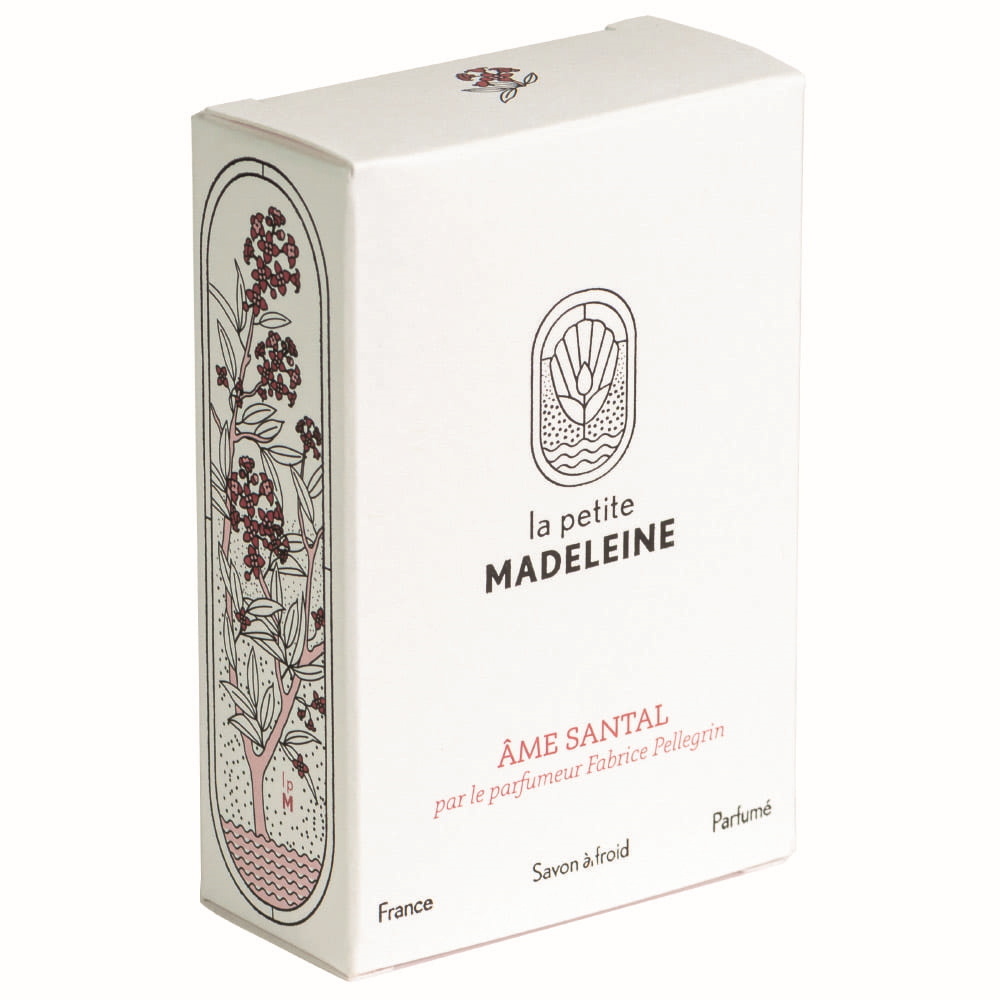 la petite madeleine Âme Santal Savon à froid parfumé