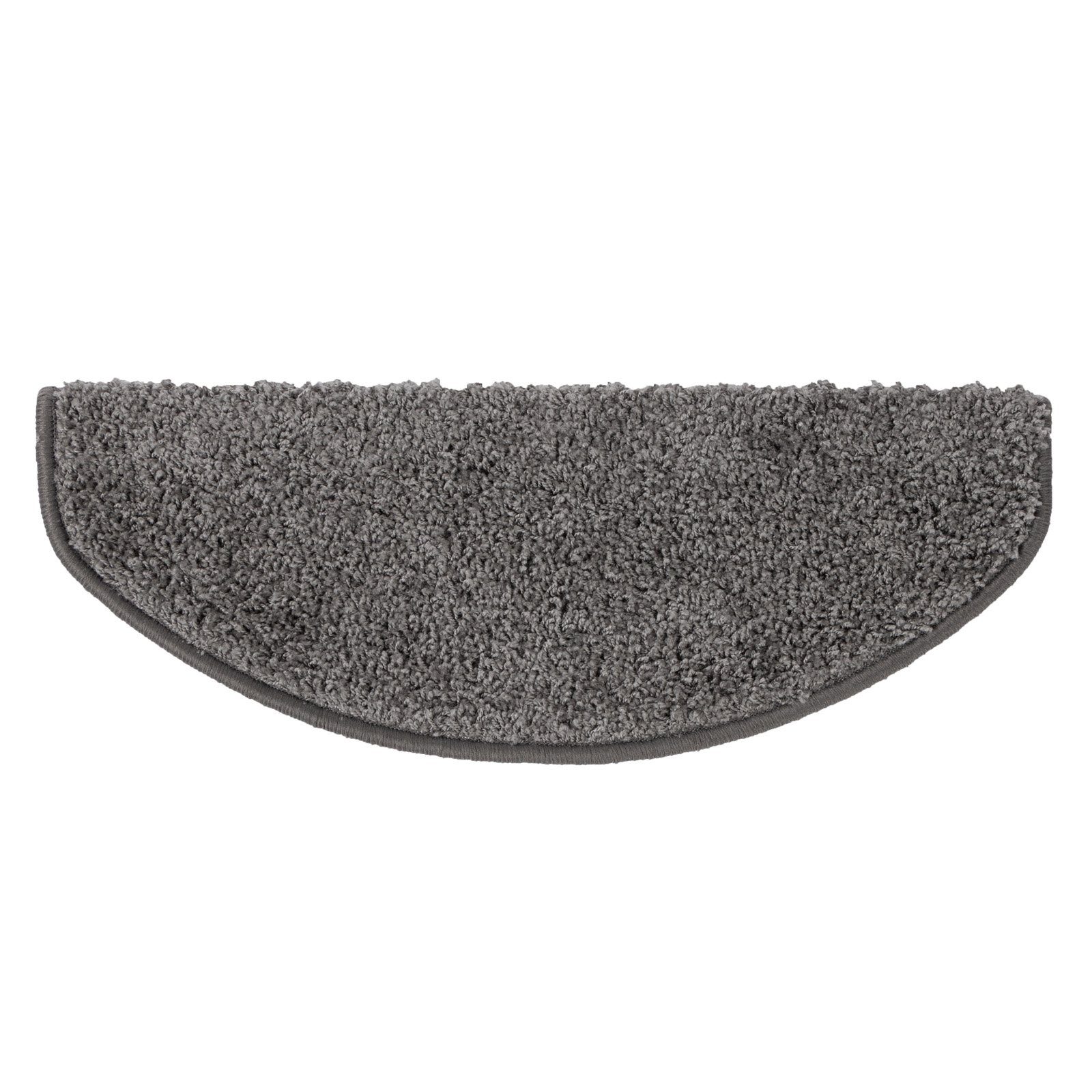 Stufenmatte Shaggy-Stufenmatte Barcelona, viele Farben & 2 Größen, Treppenschutz, Floordirekt, Halbrund
