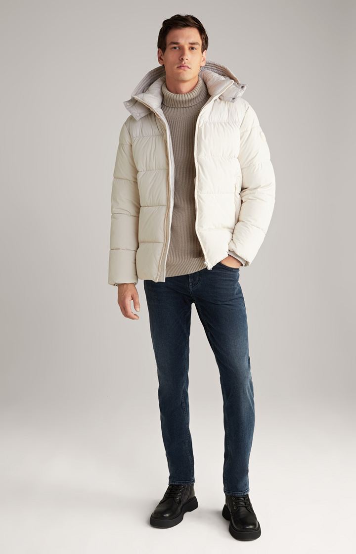 Steppjacke Joshas in Offwhite