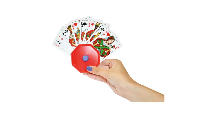 Noris Spiele - Spielkartenhalter aus Kunststoff