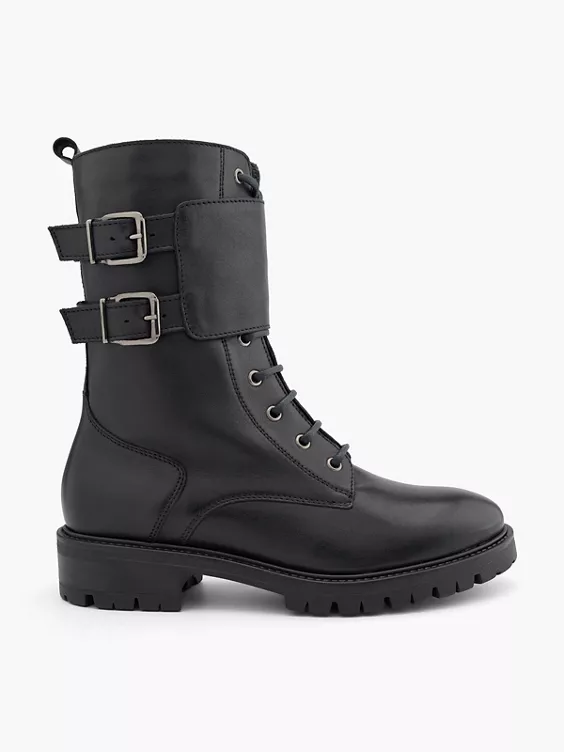5th Avenue Leder Schnürstiefel