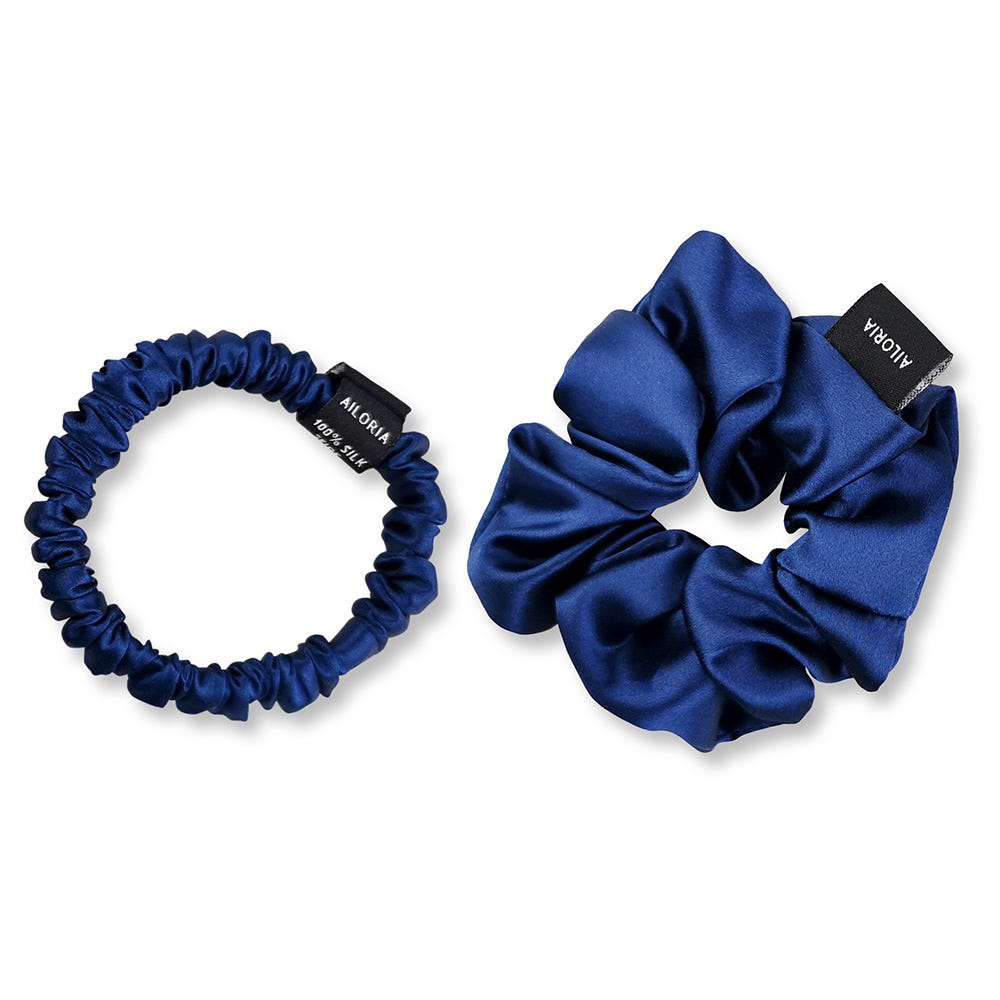 Ailoria Doux Set Scrunchie S und M Blau