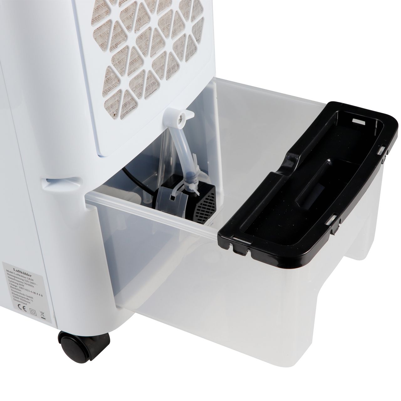 TroniTechnik Luftkühler LK04 Ventilator, inkl. Fernbedienung und Luftfilter