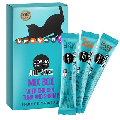 Sparpaket Cosma Jelly Snack 24 x 14 g