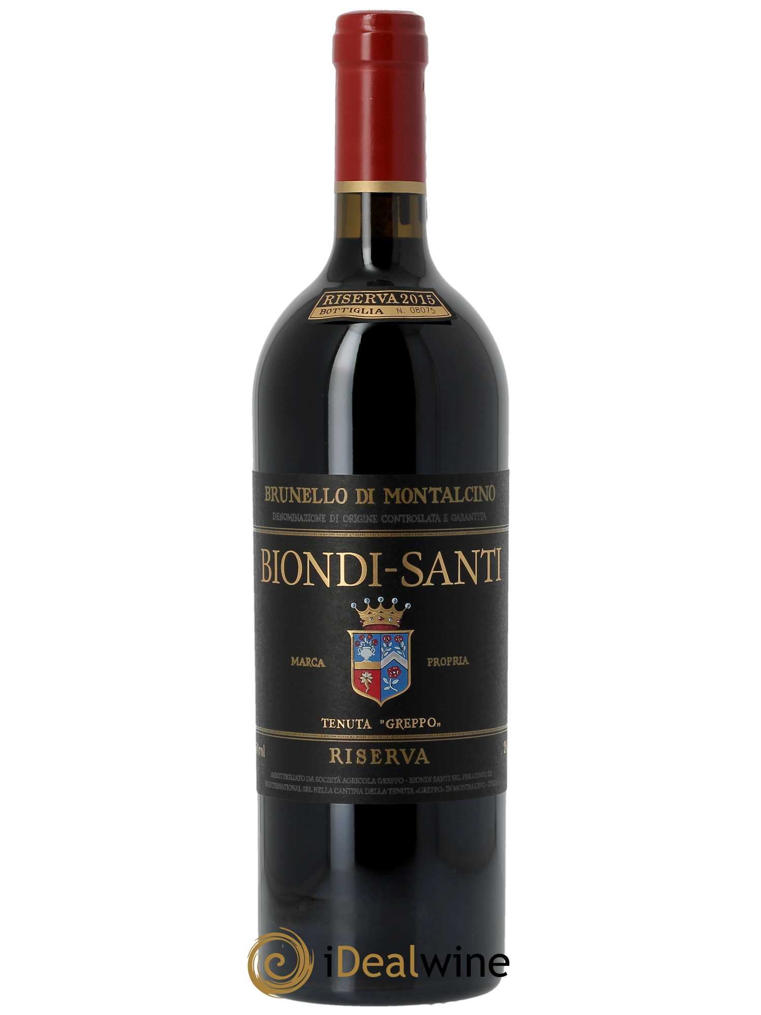 Brunello di Montalcino DOCG Riserva Tenuta Greppo Biondi-Santi  2015 - Lot de 1 Bouteille