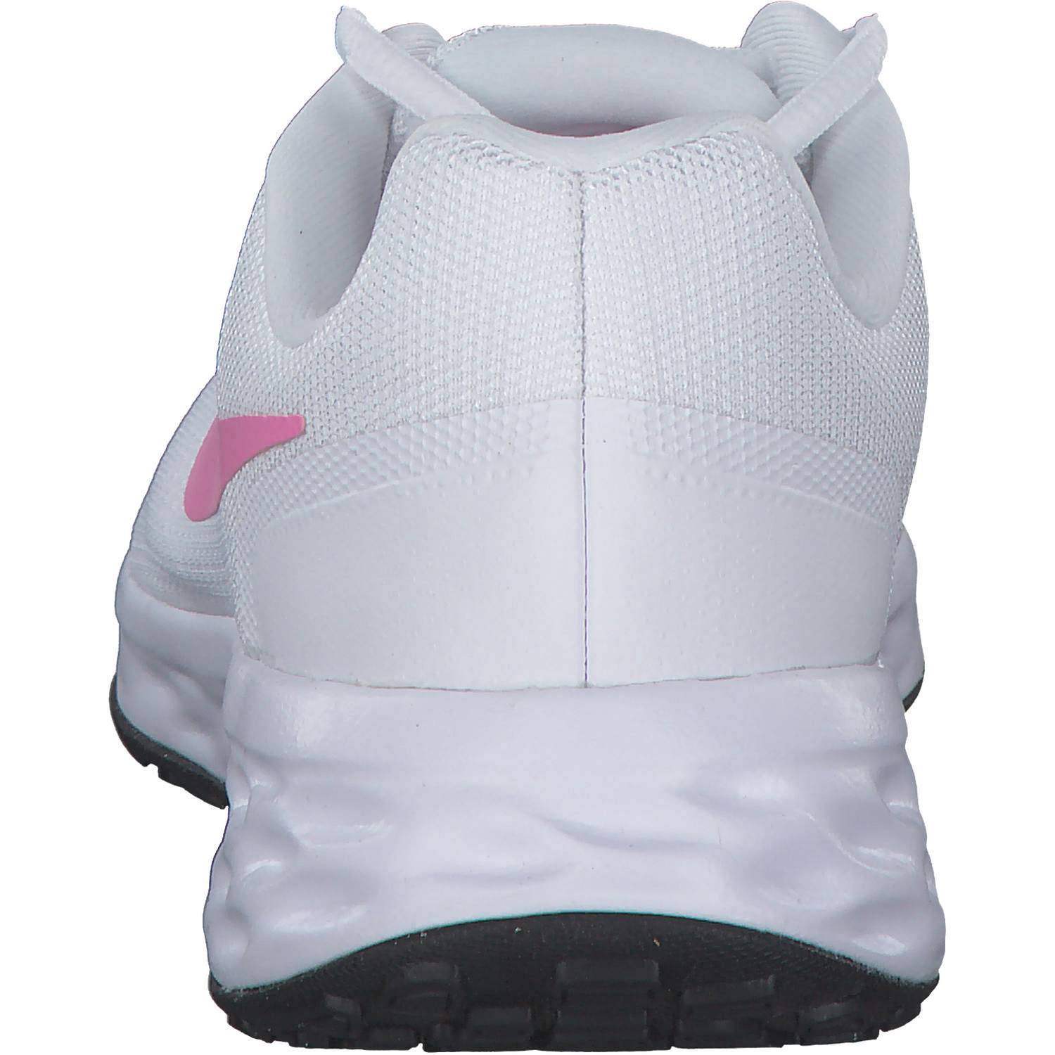 Nike Revolution 6 DC3729, Sneakers Low, Damen, white/pink spell/fossil stone