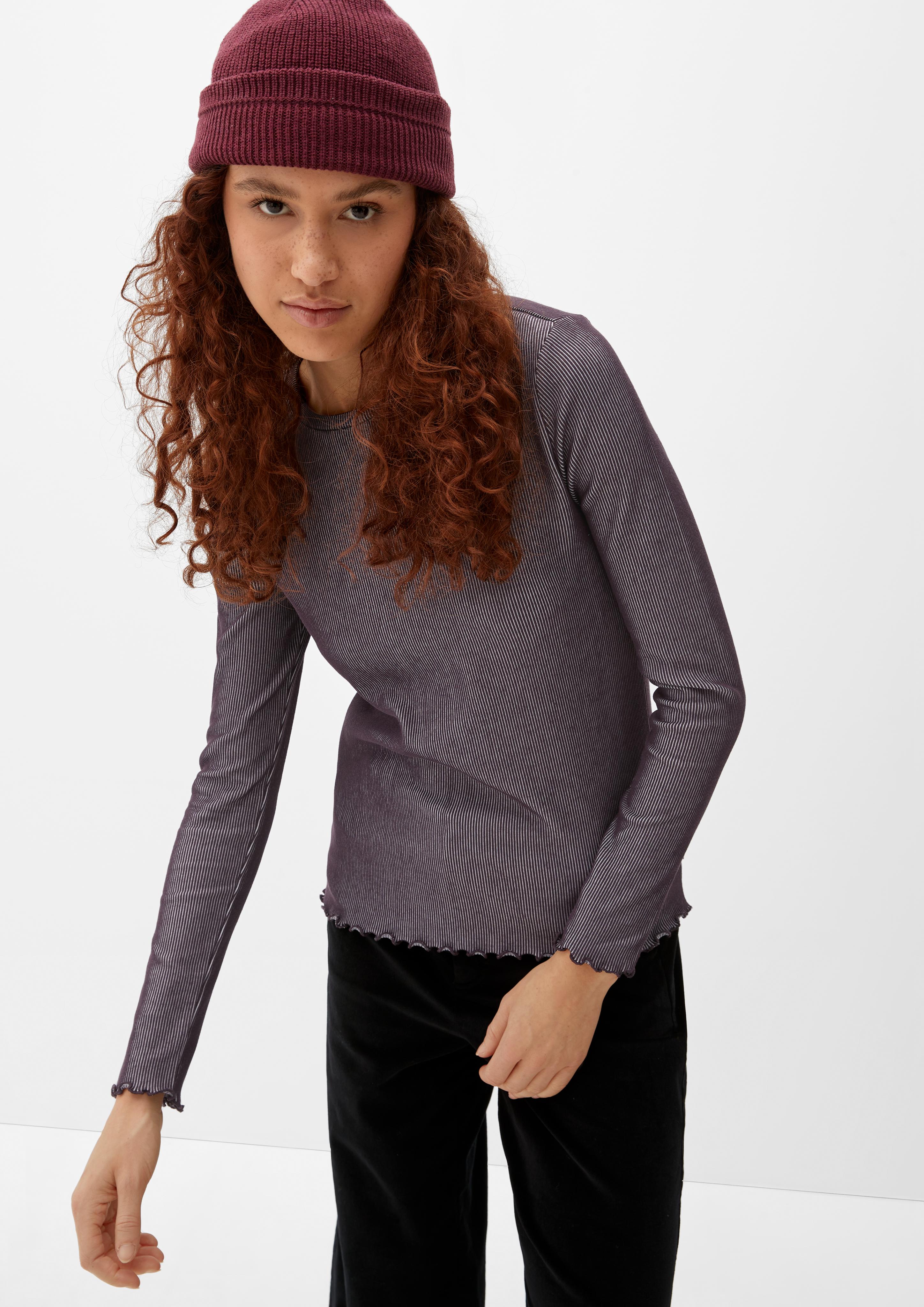 Longsleeve mit Rippstruktur  2126088-4988