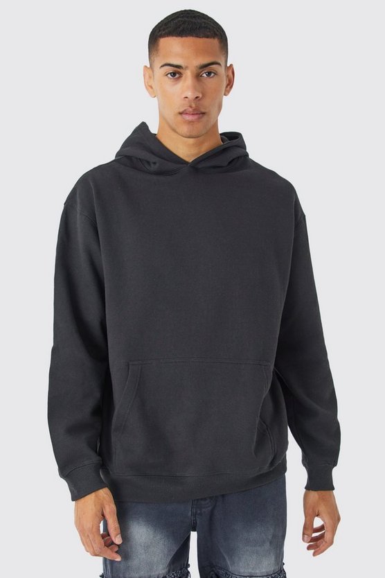 Oversize Hoodie mit Graffiti-Print